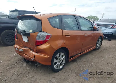 2010 Honda Fit Sport from USA, damaged, VIN JHMGE8H42AC013532